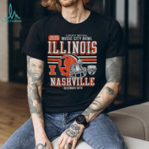 Illinois Fighting Illini Football Liberty Mutual Music City Bowl 2025 December 30th shirt