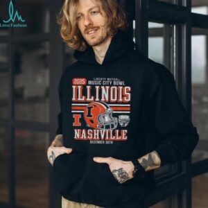 Illinois Fighting Illini Football Liberty Mutual Music City Bowl 2025 December 30th shirt