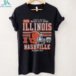 Illinois Fighting Illini Football Liberty Mutual Music City Bowl 2025 December 30th shirt