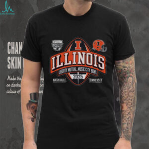 Illinois Fighting Illini Football Liberty Mutual Music City Bowl 2025 shirt Illinois Fighting Illini Football Liberty Mutual Music City Bowl 2025 shirt