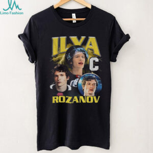 Ilya Rozanov Hockey retro graphic shirt