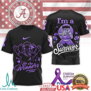 I'm a Survivor, We are Winners Cancer Awareness T Shirt