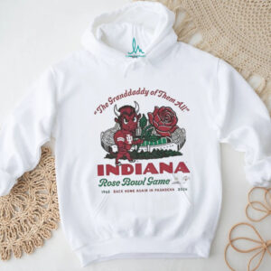 Indiana Hoosiers 2026 Rose Bowl Vintage Bisonthe granddaddy of them all shirt Indiana Hoosiers 2026 Rose Bowl Vintage Bisonthe granddaddy of them all shirt
