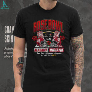 Indiana Hoosiers 2026 Rose Bowl vs. Alabama Tickets shirt Indiana Hoosiers 2026 Rose Bowl vs. Alabama Tickets shirt