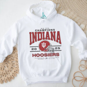 Indiana Hoosiers Champions 2025 BIG10 College Football shirt Indiana Hoosiers Champions 2025 BIG10 College Football shirt