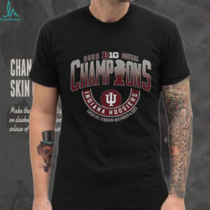Indiana Hoosiers Indiana Big Ten Champions Lucas Oil Stadium December 6 2025 logo shirt