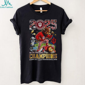 Indiana Hoosiers beat Ohio State Buckeyes football Big Ten Conference 2025 Champions shirt