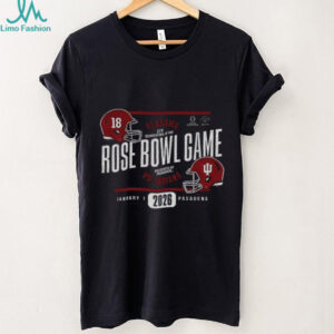 Indiana Hoosiers vs Alabama Crimson Tide football 2026 Rose Bowl Game Head to Head January 1 Pasadena shirt