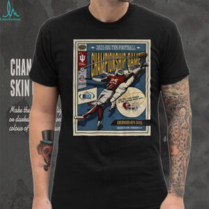 Indiana Hoosiers vs Ohio State Buckeyes Big Ten 2025 Football Championship Game shirt Indiana Hoosiers vs Ohio State Buckeyes Big Ten 2025 Football Championship Game shirt