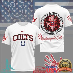 Indianapolis Colts Official NFL MMIW Awareness Shirt