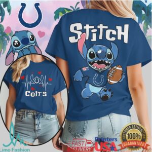 Indianapolis Colts Official NFL Stitch Women Shirt Indianapolis Colts Official NFL Stitch Women Shirt