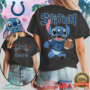 Indianapolis Colts Official NFL Stitch Women Shirt