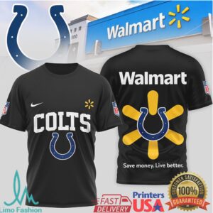 Indianapolis Colts Official NFL Walmart 3D Shirt