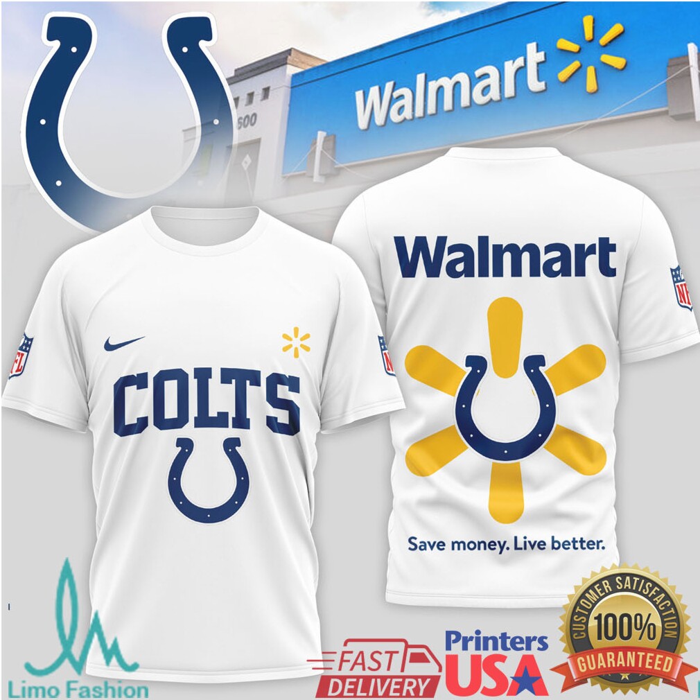 Indianapolis Colts Official NFL Walmart 3D Shirt Indianapolis Colts Official NFL Walmart 3D Shirt