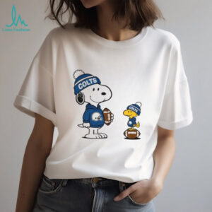 Indianapolis Colts Snoopy Woodstock Football Style NFL shirt
