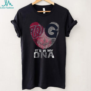 It's In My DNA Washington Nationals Fan T Shirt