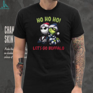 Jack Skellington and Grinch Buffalo Football Fan Shirt