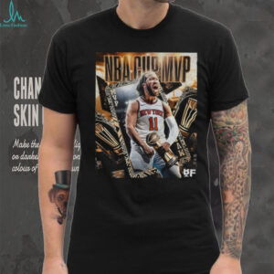 Jalen Brunson MVP of the NBA Cup shirt