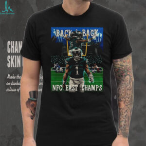 Jalen Hurts Back to Back NFC East Champs Philadelphia Eagles NFL 2025 shirt