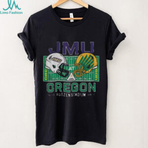 James Madison Dukes vs Oregon Ducks 2025 College Football Playoff Autzen Stadium shirt
