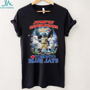 Jumpin’ Generations Toronto Blue Jays T Shirt Jumpin’ Generations Toronto Blue Jays T Shirt