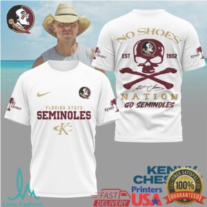 Kenny Chesney x Miami Hurricanes No Shoes Nation T Shirts