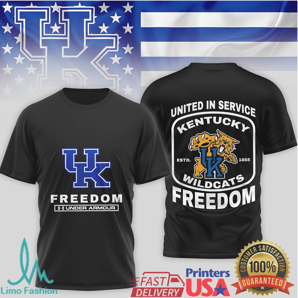 Kentucky Wildcats United in Service Under Armour Freedom T Shirt Kentucky Wildcats United in Service Under Armour Freedom T Shirt