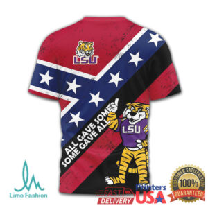 LSU All Gave Some Confederate Flag Tribute T Shirt