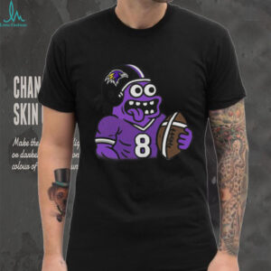 Lamar Jackson Baltimore Ravens Homage Unisex Caricature Graphic T Shirt