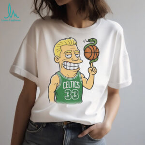 Larry Legend Cartoon Celtics T Shirt Larry Legend Cartoon Celtics T Shirt