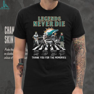 Legends Never Die Miami Dolphins Signature T Shirt Legends Never Die Miami Dolphins Signature T Shirt