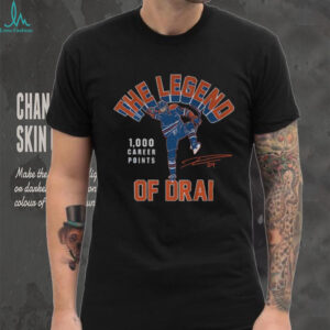 Leon Draisaitl The Legend of Drai 1,000 career points signature shirt