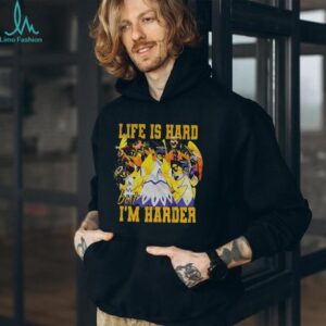 Life is hard but I’m harder Hazbin Hotel cartoon character shirt