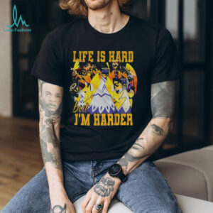 Life is hard but I’m harder Hazbin Hotel cartoon character shirt
