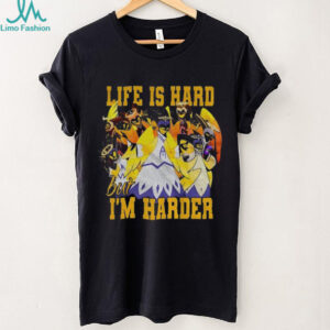 Life is hard but I’m harder Hazbin Hotel cartoon character shirt