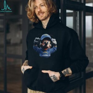 Los Angeles Chargers Disney Mickey Mouse Graphic T Shirt