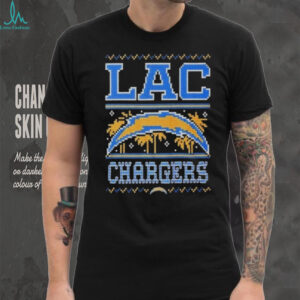 Los Angeles Chargers NFL Holiday Ugly Christmas T Shirt