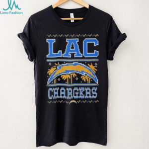 Los Angeles Chargers NFL Holiday Ugly Christmas T Shirt