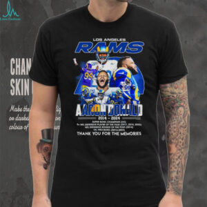 Los Angeles Rams Aaron Donald #99 Thank You For The Memories T Shirt