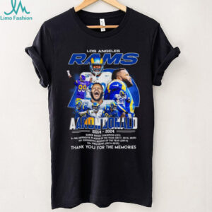 Los Angeles Rams Aaron Donald #99 Thank You For The Memories T Shirt