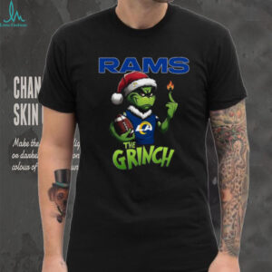 Los Angeles Rams Grinch Ew People NFL Christmas T shirt