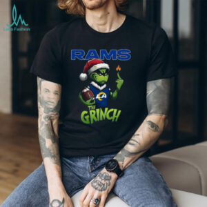 Los Angeles Rams Grinch Ew People NFL Christmas T shirt