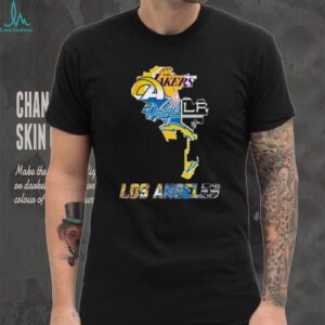 Los Angeles Sports Fan Skyline T Shirt Los Angeles Sports Fan Skyline T Shirt