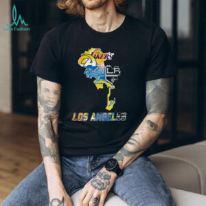 Los Angeles Sports Fan Skyline T Shirt