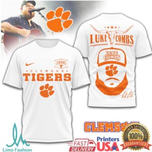 Luke Combs Clemson Tigers T Shirt Collection