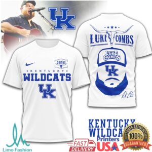 Luke Combs Kentucky Wildcats T Shirt Collection