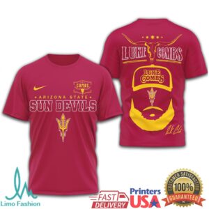 Luke Combs x Arizona State Sun Devils Collaboration T Shirts