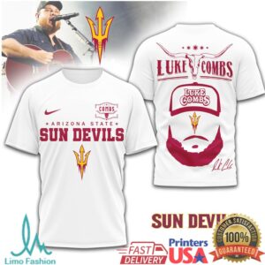 Luke Combs x Arizona State Sun Devils Collaboration T Shirts