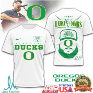 Luke Combs x Oregon Ducks Collaboration T Shirts