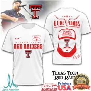 Luke Combs x Texas Tech Red Raiders T Shirt Collection